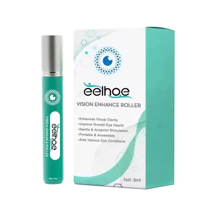 TRAITEMENT NATUREL POUR LE CONFORT ET LE SOULAGEMENT DES YEUX FATIGUÉS : EELHOE VISION ENHANCE ROLLER