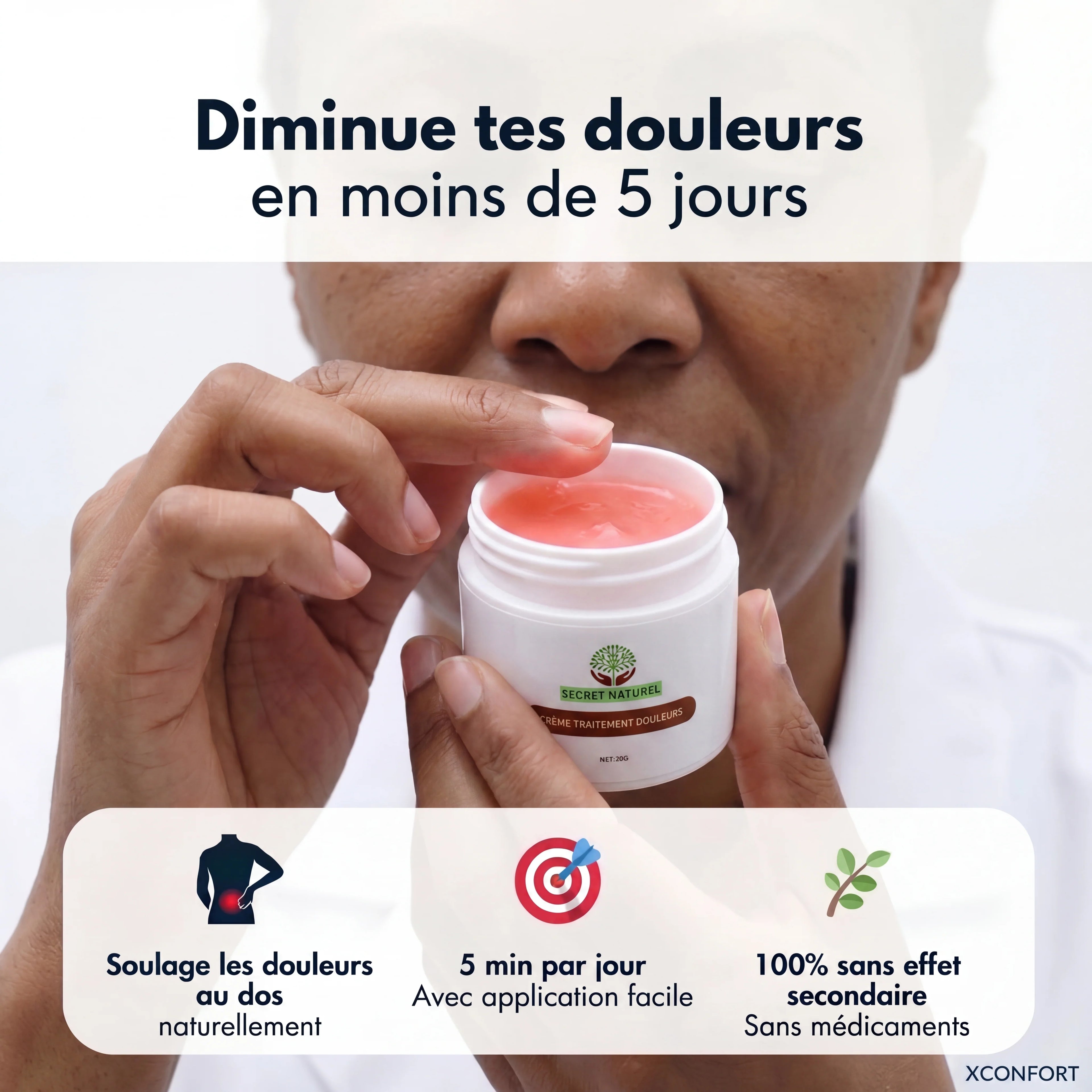 Pommade de Confort Musculaire et Articulaire – Bien-être Quotidien pour Hommes et Femmes