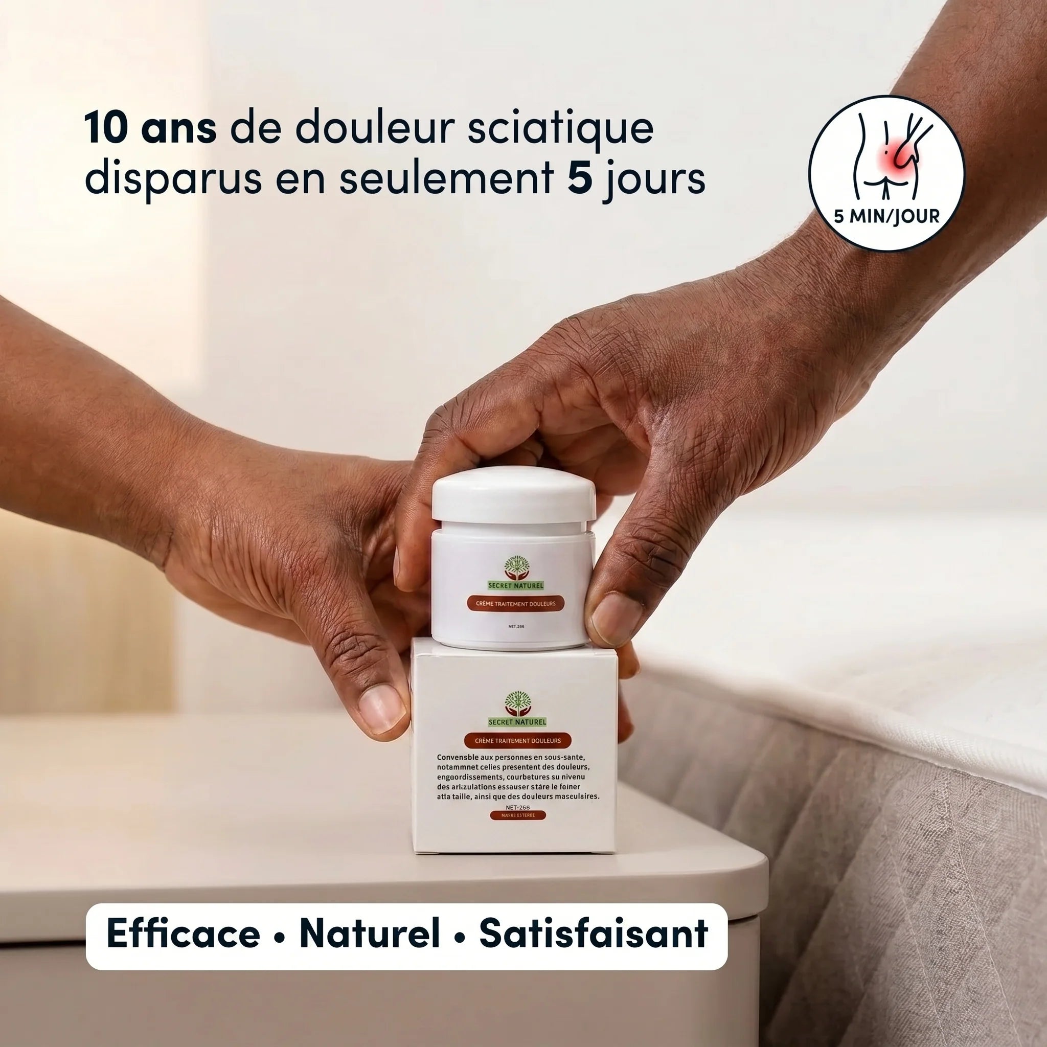 Pommade de Confort Musculaire et Articulaire – Bien-être Quotidien pour Hommes et Femmes