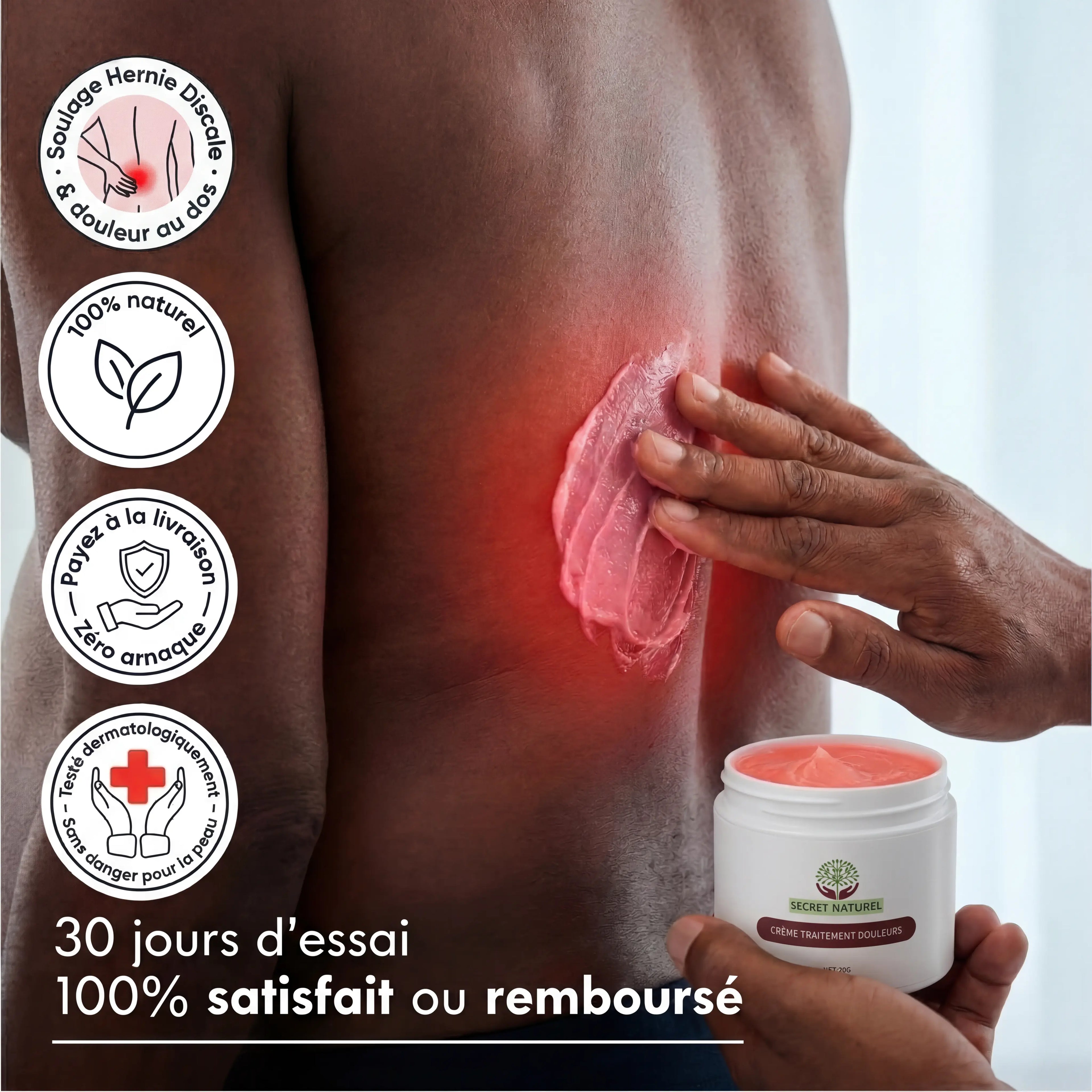 Pommade de Confort Musculaire et Articulaire – Bien-être Quotidien pour Hommes et Femmes