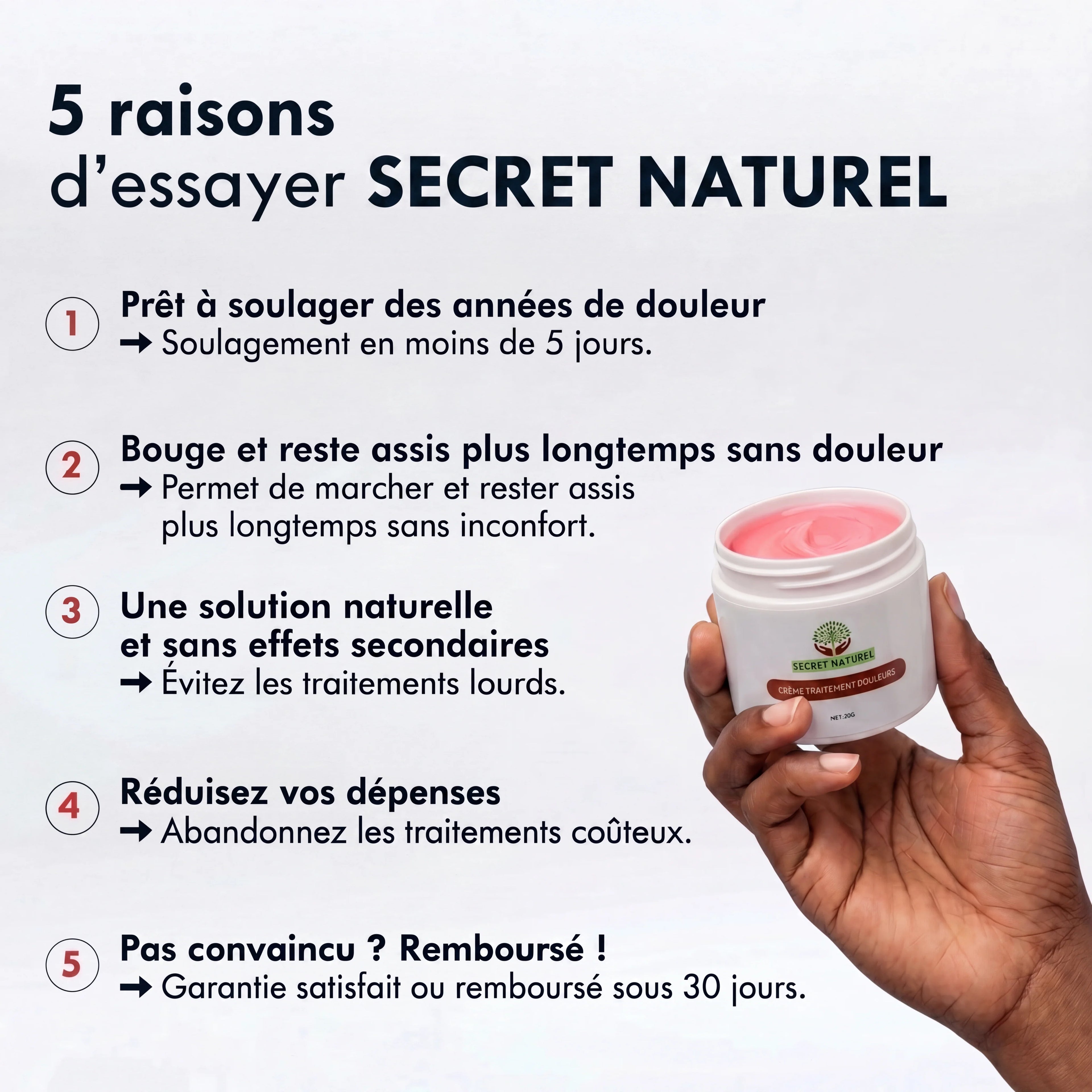 Pommade de Confort Musculaire et Articulaire – Bien-être Quotidien pour Hommes et Femmes
